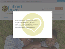 Tablet Screenshot of cliffordbeers.org
